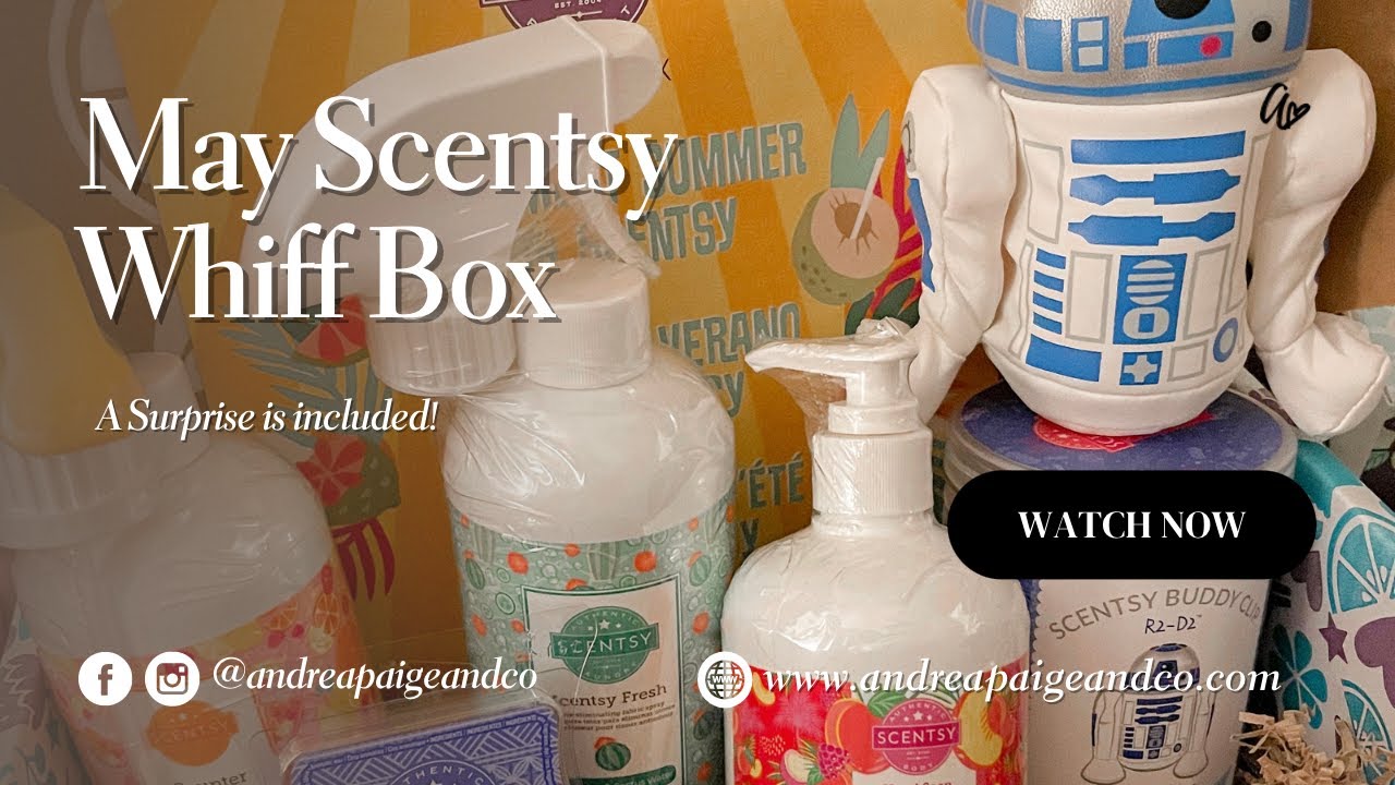 Scentsy May Whiff Box (Surprise Included!) YouTube