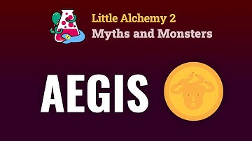 How to make the AEGIS in Little Alchemy 2 Myths and Monsters
