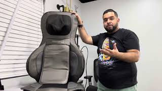 Unboxing COMFIER Shiatsu Neck & Back Massage Chair Pad - Nerd News Social