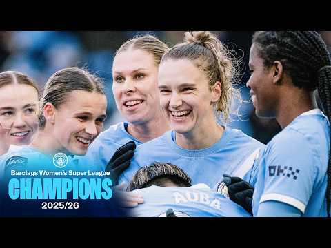 WSL CHAMPIONS! Man City’s road to the title | 2025/26 Winners 🩵