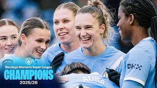 WSL CHAMPIONS! Man City’s road to the title | 2025/26 Winners 🩵