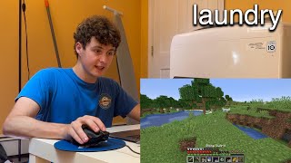 Beating Minecraft while doing My Laundry by Maxwell Blue 22 views 7 months ago 9 minutes, 27 seconds