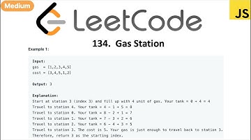 LeetCode 134 Gas Station in javascript