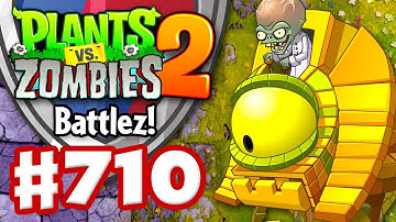 Battlez with Zomboss! Zombot Sphinx-inator! - Plants vs. Zombies 2 - Gameplay Walkthrough Part 710