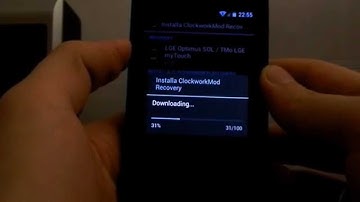 Install ClockWorkMod Recovery Lg Optimus Sol (e730 ) ITA-ENG