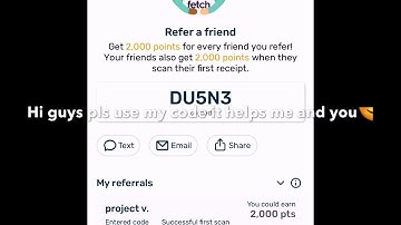 Fetch reward free money!!!! Free code glitch!!!