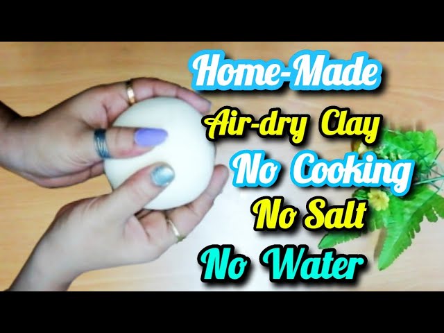 ❣How To Make STRONG Air Dry Paper Clay - No Cracking❣ 