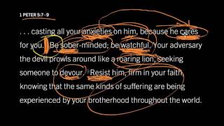 Are You a Passive Christian? 1 Peter 5:7-9