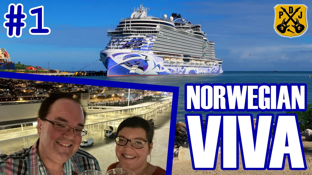 Norwegian Viva Pt.1 - Embarkation, Indulge Food Hall, Ocean View Cabin, Lisbon Sailaway, Dance Party