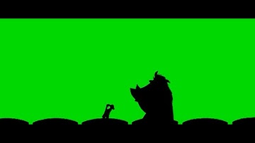 Timon y Pumbaa interrupt 6 green screen espanol widescreen