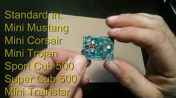 V761 receiver - Brushless ESC Control