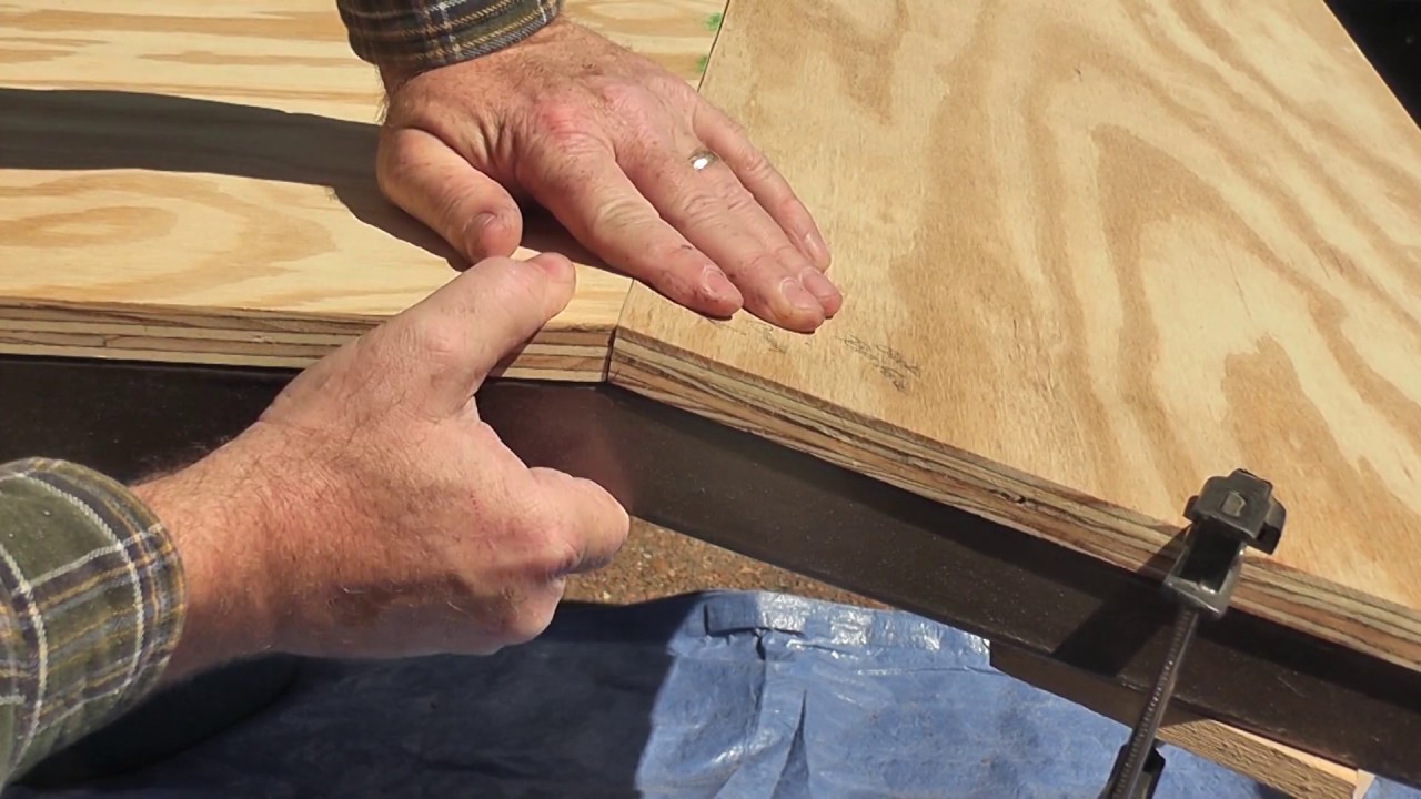 Outdoor Climbing Wall (Finish Frame Attaching Ply) Part 3 YouTube