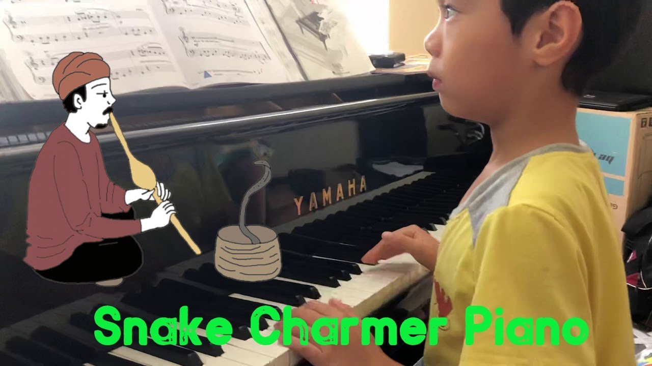 Plippi Piano Adventure “Snake Charmer” Piano Practice YouTube