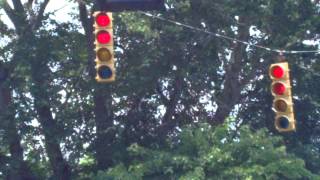 8 inch Eagle-Flat back traffic lights in Athens, AL
