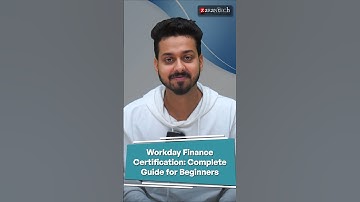 Workday Finance Certification: Your First Step to a High-Paying Career! | ZaranTech #Shorts