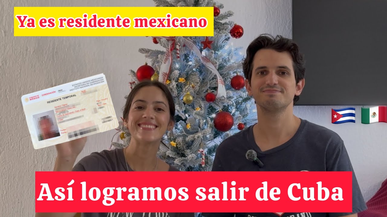 Así saqué a mi esposo de Cuba 🇨🇺 | Ya es RESIDENTE MEXICANO 🇲🇽