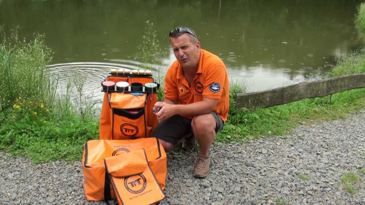 TFT Trout-Fishing-Tackle"Forellenstation DELUX"Forellenangler am