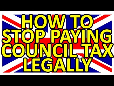 HOW TO STOP PAYING COUNCIL TAX LEGALLY