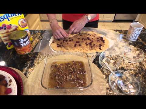 Rush Hour Recipes - Yummy Yam Praline Coffee Cake