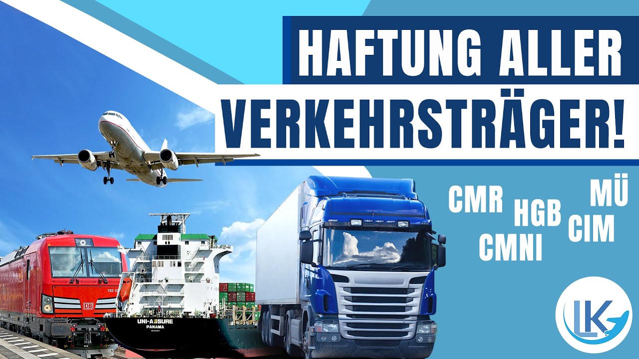 Die Haftung des Frachtführers bei Beschädigung, Verlust und Lieferfristüberschreitung! - YouTube