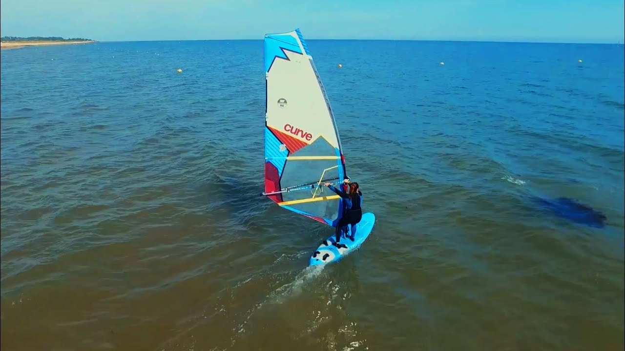 Windsurfing in Normandy, France Theodore Viollet YouTube