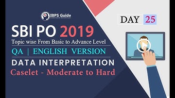 Data Interpretation - Caselet Moderate to Hard | SBI PO 2019 | Quantitative Aptitude | Day - 25