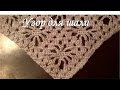 Узор для шали крючком/Pattern for shawls