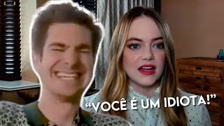 Andrew Garfield mentiu para Emma Stone sobre Sem Volta Para Casa (Legendado)