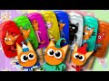 Разноцветное мороженое и игрушки ТРИ КОТА — Учим цвета и цифры для детей