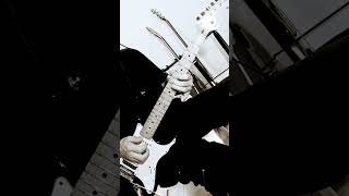Day #30 Wait/White lion solo practice with 96% speed backing track on Fender strat with Suhr DSH