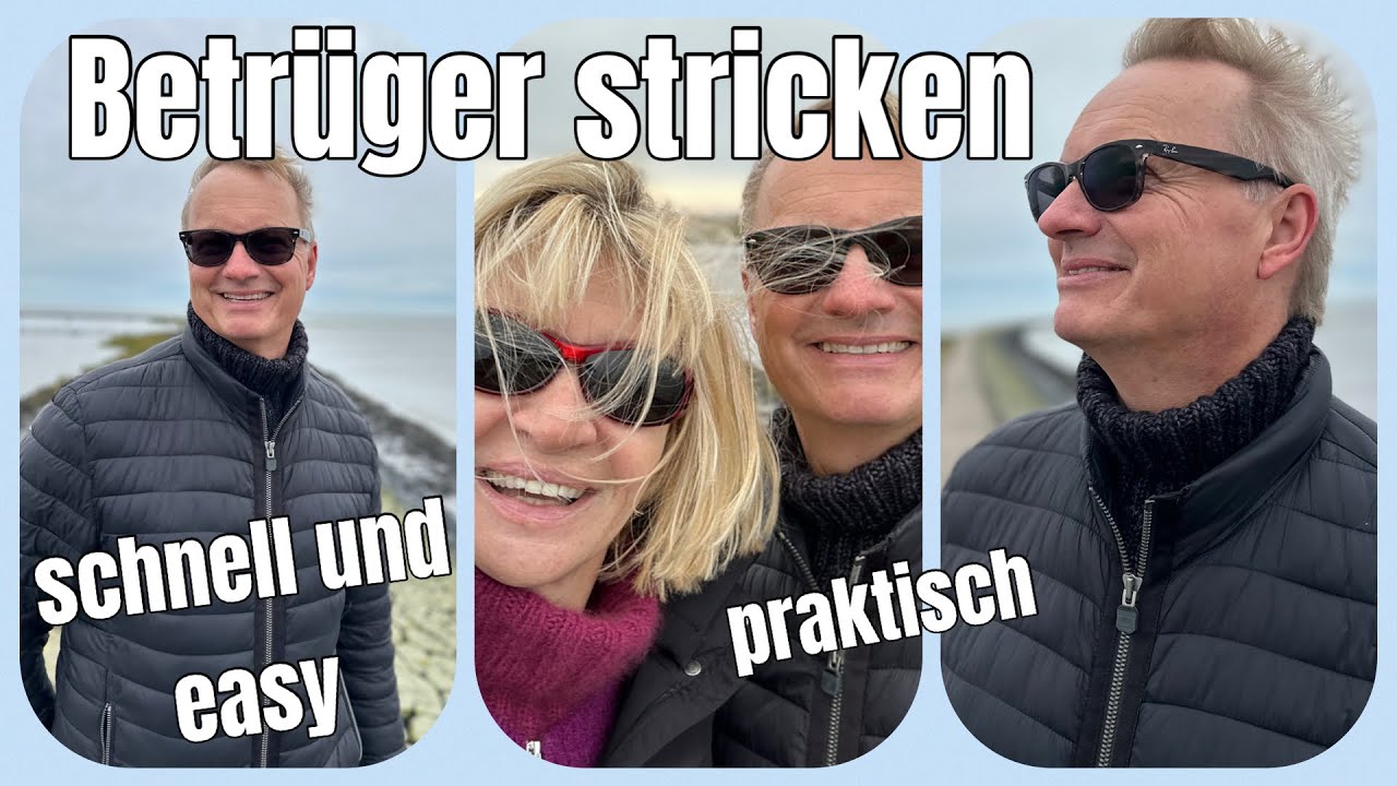 Männer-/Kinderschal leicht #stricken - mega praktisch und superschnell - anfängertauglich