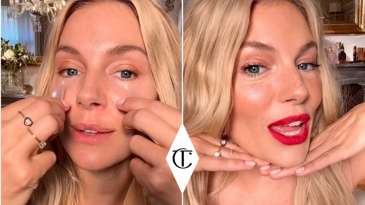 Sienna Miller's Glowing Evening Makeup Look 