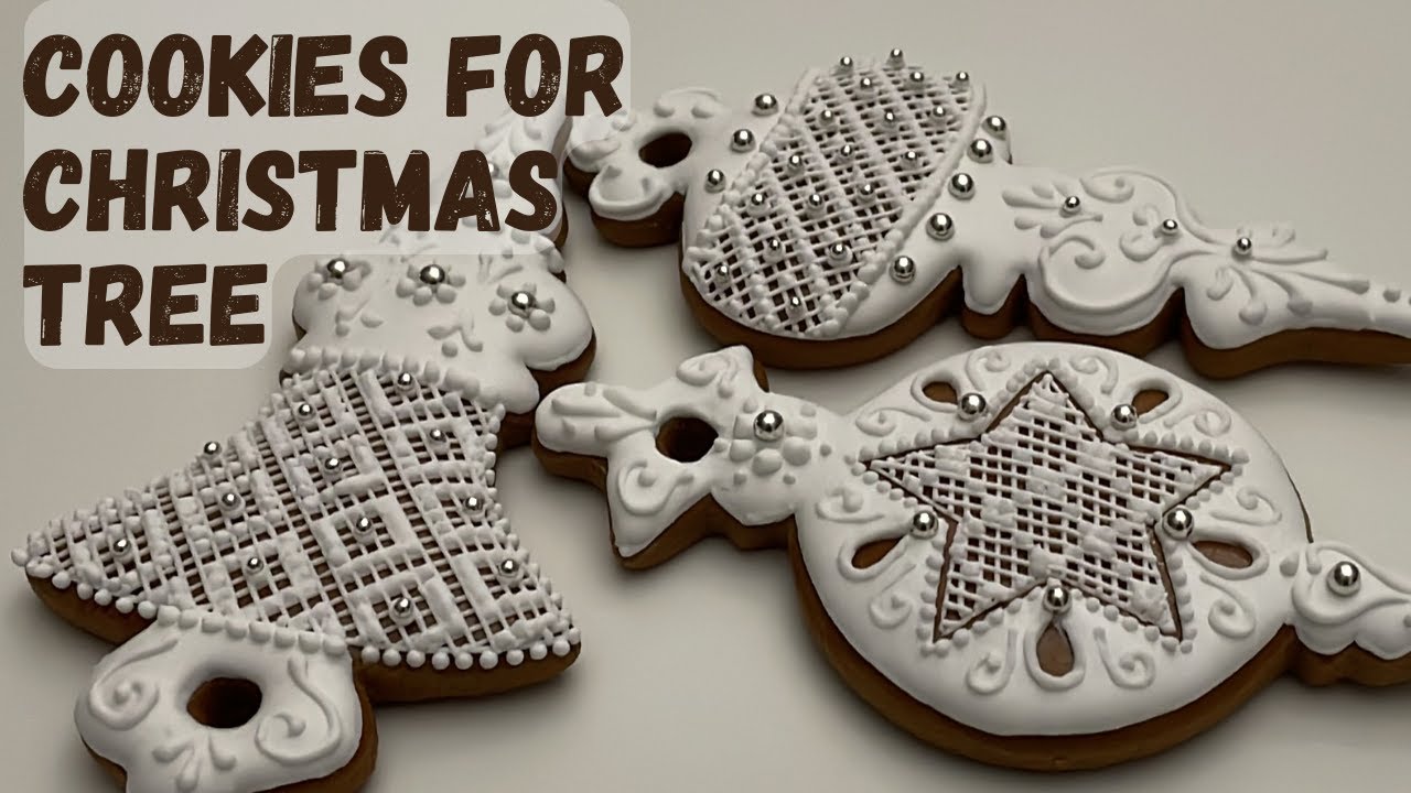 Exclusive Holiday Magic 🎄: Enchanting Gingerbread Cookie Christmas Tree Decoration