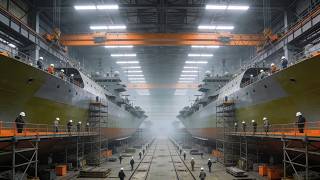 Inside the Aircraft Carrier Factory: Building theLargest Warships on Earth