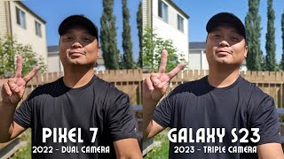 Pixel 7 vs Galaxy S23 camera test This is EPIC ?