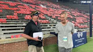 Penn State-Auburn postgame video with Bob Flounders and David Jones
