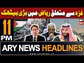 Ary news 11 pm headlines  29th april 2024  israel palestine conflict  big meeting