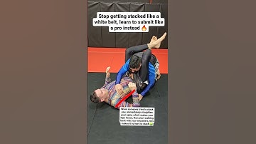 A must know trick to stop getting stacked in BJJ 👌 #gordonryan #bjj #nogi #adcc #armbar #choke