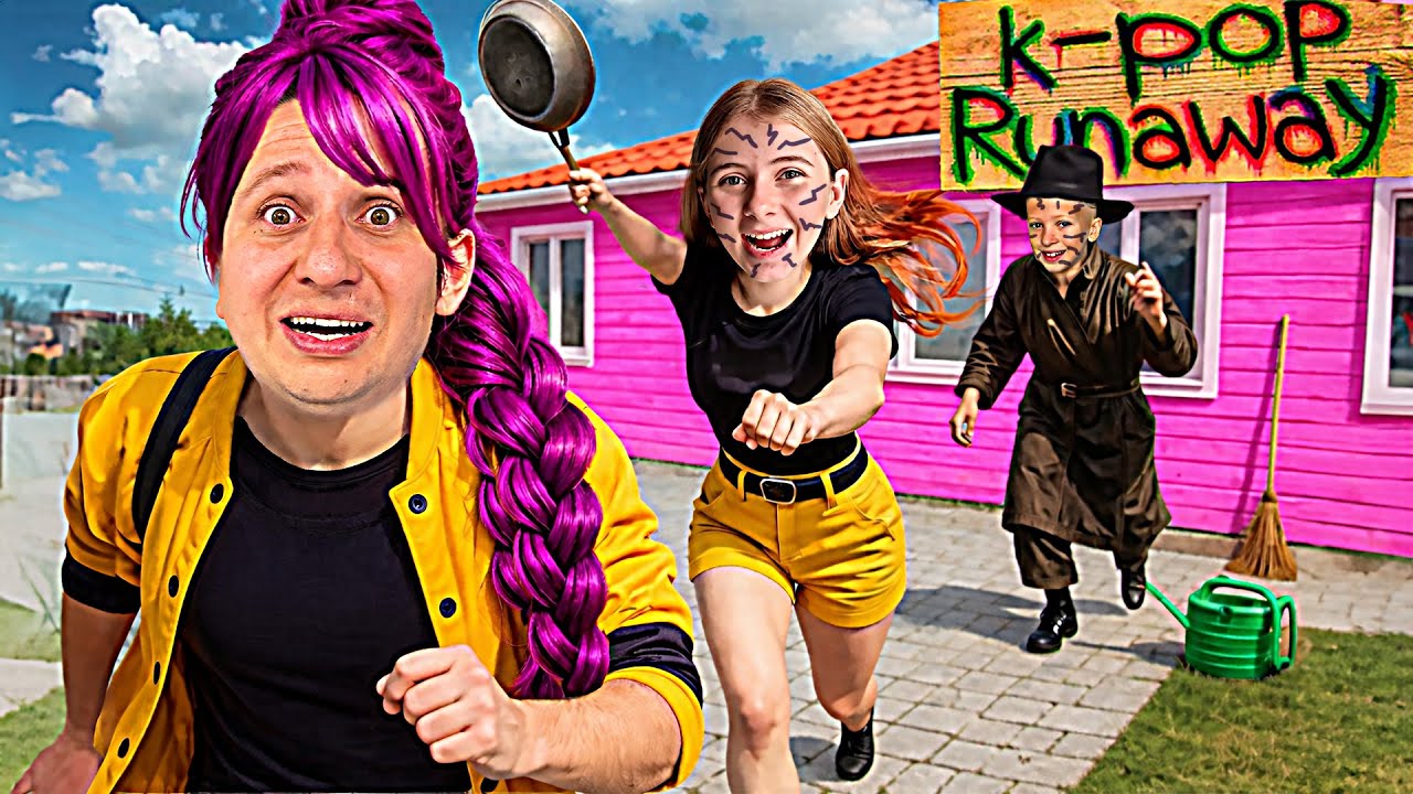 🤱 KPOP MELISSA și MIRCEA au devenit PĂRINȚI 🤯 Schoolboy Runaway în VIAȚA REALĂ 🤫 Partea 1