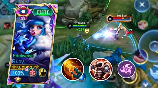 INTENSE MATCH!! When I Play Ruby Using High Movement Speed Enhant Items | Mobile Legends