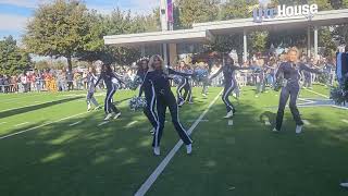 1/5/25 Dallas Cowboys Cheerleaders Miller Lite House Performance West view from South