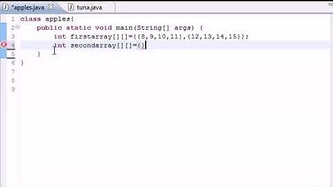 YouTube          Java Programming Tutorial   33   Multidimensional Arrays