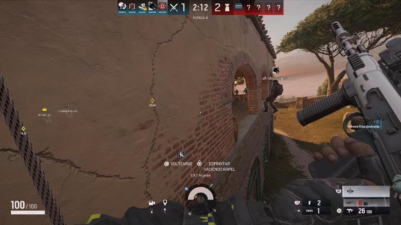 Tom Clancy's Rainbow Six Siege 4K round with Glaz - YouTube