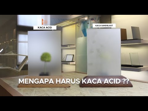 Video: Asid yang manakah digunakan dalam pengelasan kaca?