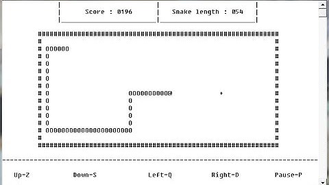 Snake & Sudoku Games created using TPW (Pascal)