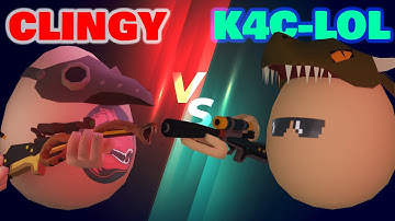 Clingzter VS. ᖽᐸ4ᑢLOL [1v1] | Shell Shockers