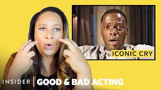 Pro Acting Coach Breaks Down 10 Crying Scenes | Good \& Bad Acting