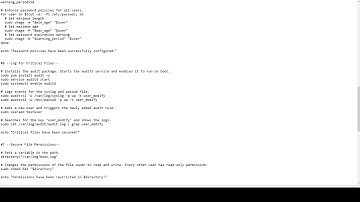 Linux Admin II Final Assignment: Linux Workstation Hardening Script