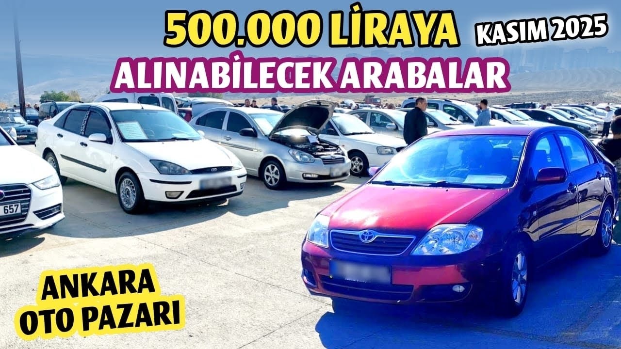500.000 TL'YE ALINABİLECEK ARABALAR - KASIM 2025 | Oto Pazarı 500 Bin TL'ye Satılan 2. El Arabalar