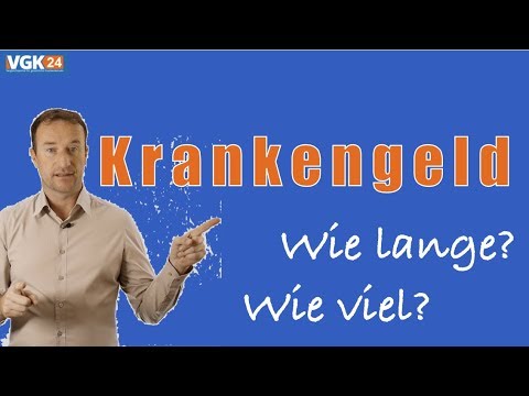 Video: Wie Berechnet Man Das Krankengeld?